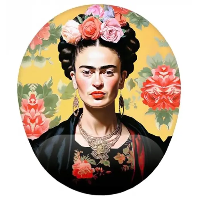 Frida Kahlo Bilek Destekli Mouse Pad