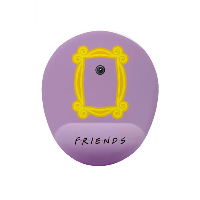 Friends Çerçeve Baskılı Bilek Destekli Mouse Pad