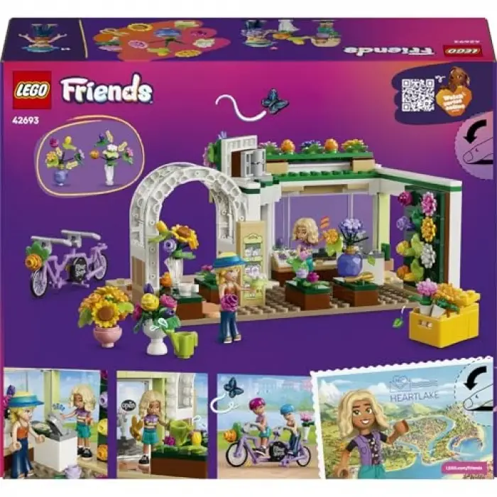 Friends Yaratıcı Çiçek Dükkanı Yapı Seti 42693
