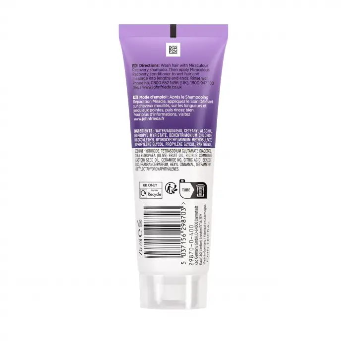 Frizz Ease mini bakım kremi, 75 ml