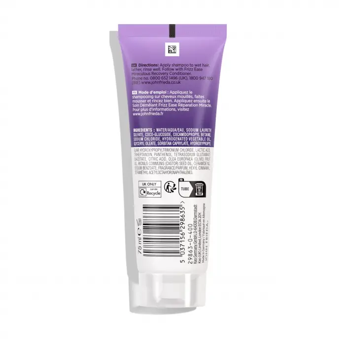 Frizz Ease Miraculous Recovery Mini Şampuan, 75 ml
