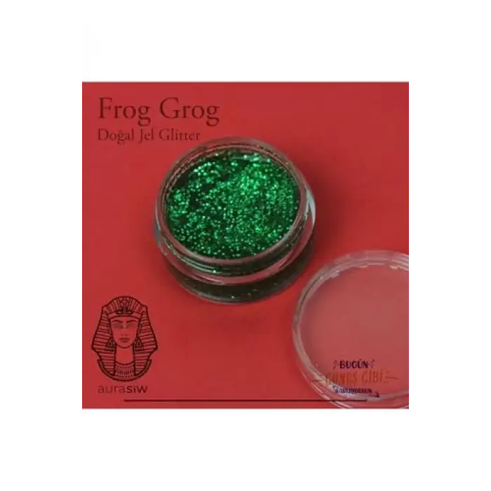 Frog Grog jel formlu doğal glitter