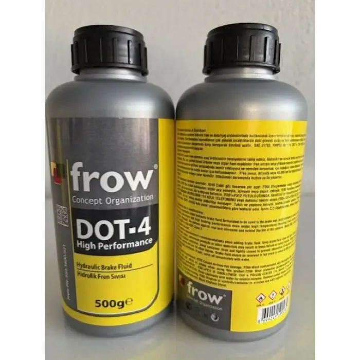 Frow Fren Hidroliği Dot 4 500 ML (2li Set)