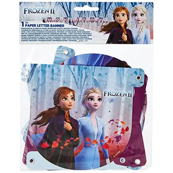 Frozen-2 Happy Birthday Banner 2Mt