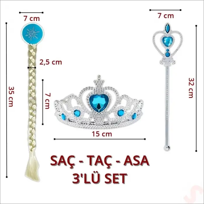 Frozen Asa, Taç Saç Seti