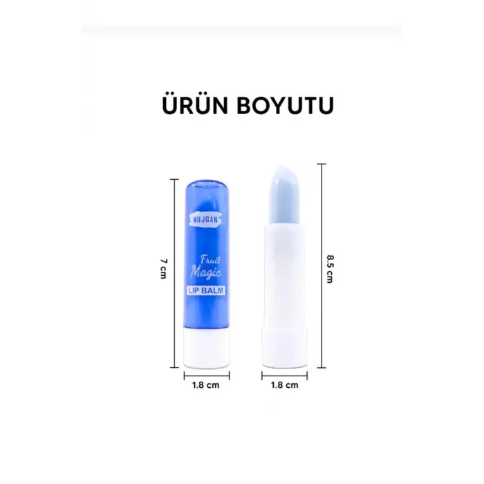 Fruit Magic Vanilyalı Dudak Nemlendirici Vanilla Şeffaf
