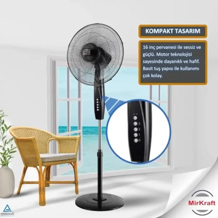 FS-40BR Stand Fan Vantilatör 16 (MANUEL)