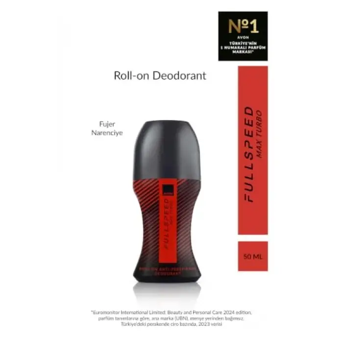 Full Speed Max Turbo Erkek Rollon 50 Ml.