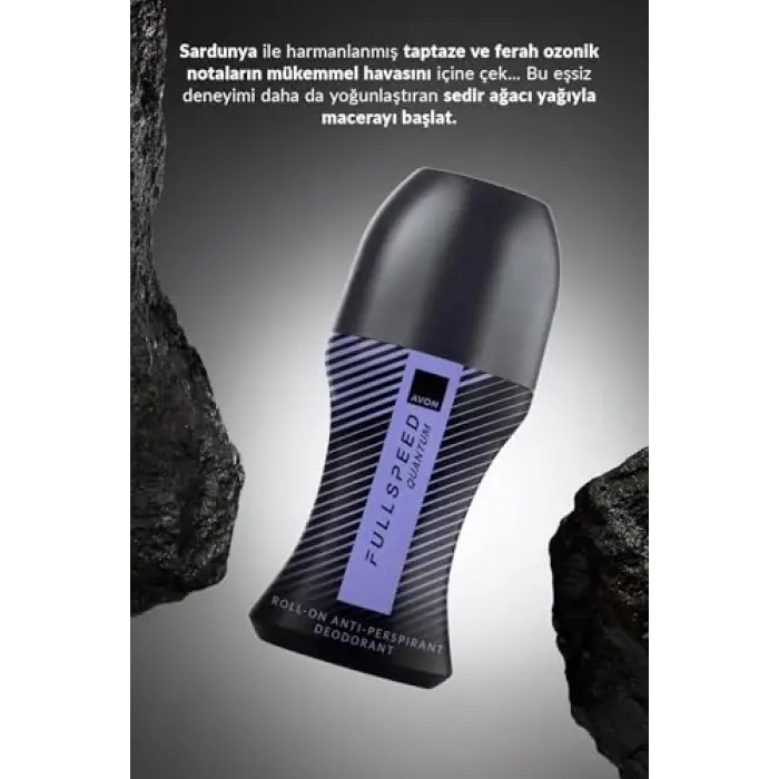 Full Speed Quantum Erkek Rollon 50 Ml, İkili Set