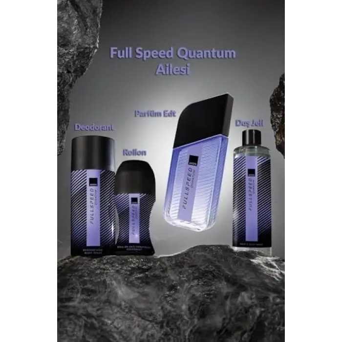 Full Speed Quantum Erkek Rollon 50 Ml, İkili Set