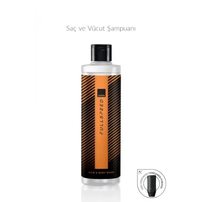Full Speed Saç ve Vücut Şampuanı 250 Ml.