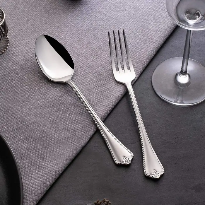 Fulya Sade 12 Kişilik 60 Parça Çatal Kaşık Takımı