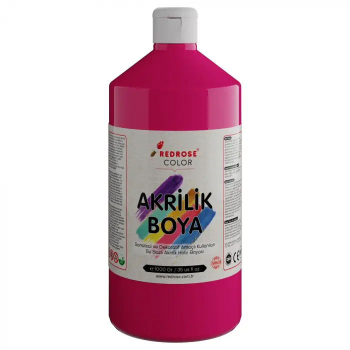 Fuşya Akrilik Boya 1000 gr
