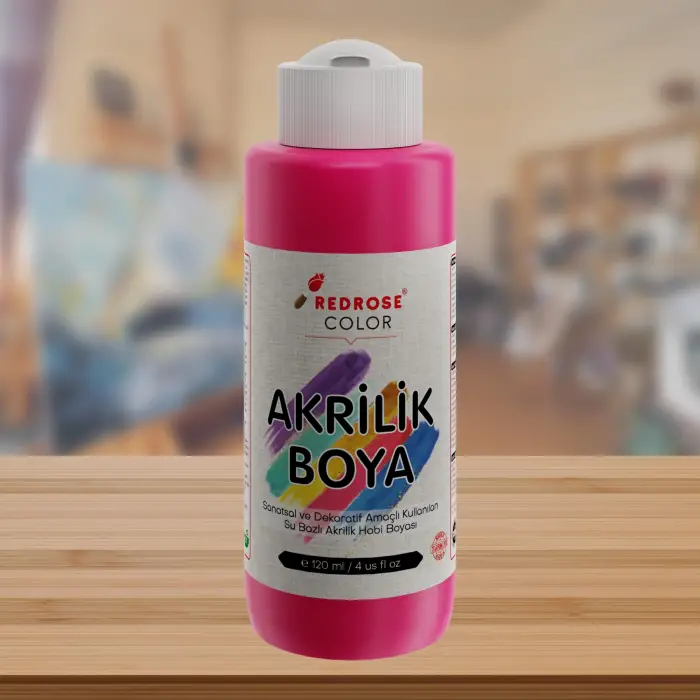 Fuşya Akrilik Boya 120 ml