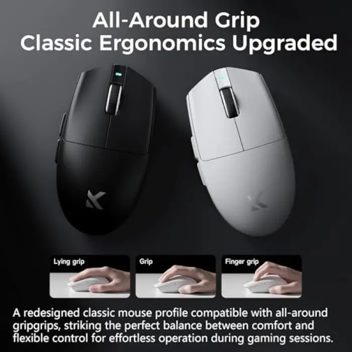 G3 V2 Black Kablosuz Simetrik Gaming Mouse (MC-G3V2-5)