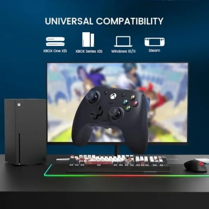 G7 HE Wired XBOX Controller,Hall Effect Sticks | XBOX Series X|S, XBOX One, Windows 10|11, PC, Video Oyun Denetleyicisi için resmi lisanslı Denetleyici