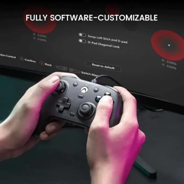 G7 HE Wired XBOX Controller,Hall Effect Sticks | XBOX Series X|S, XBOX One, Windows 10|11, PC, Video Oyun Denetleyicisi için resmi lisanslı Denetleyici