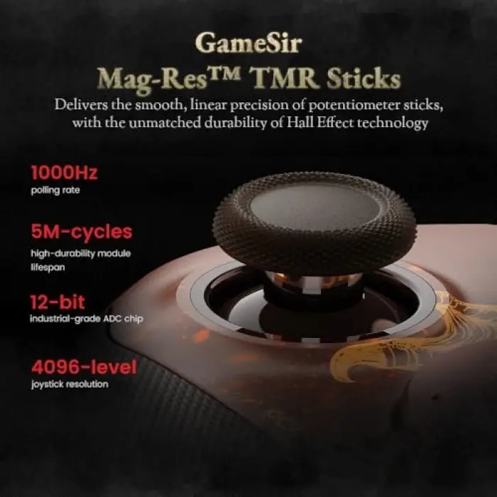 G7 Pro Kablolu 3 Mod Tmr Sticks, Hall Effect Analog Controller Xbox Series X, S, Xbox One, Android ve Windows Dragons Dogma 2 Edition