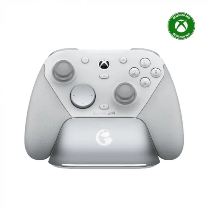 G7 Pro Wired Controller for Xbox Series X|S, Xbox One, Wireless Gamepad for PC&Android with TMR Sticks, Hall Effect Analog Triggers, 1000Hz Polling Rate, 3.5mm Audio Jack - White