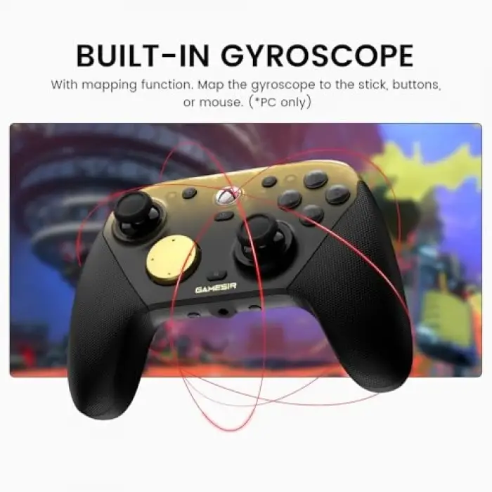 G7 Pro Wired Controller for Xbox Series X|S; Xbox One, Wireless Gamepad for PC&Android with Tmr Sticks, Hall Effect Analog Triggers, 1000Hz Polling Rate, 3.5 mm Audio Jack, Golden