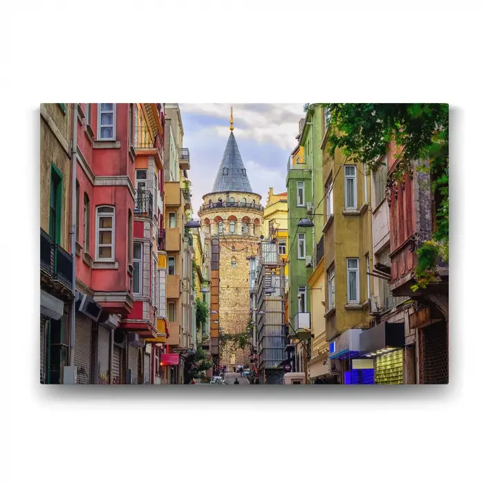 Galata Kulesi Kanvas Tablo - 125x80 cm