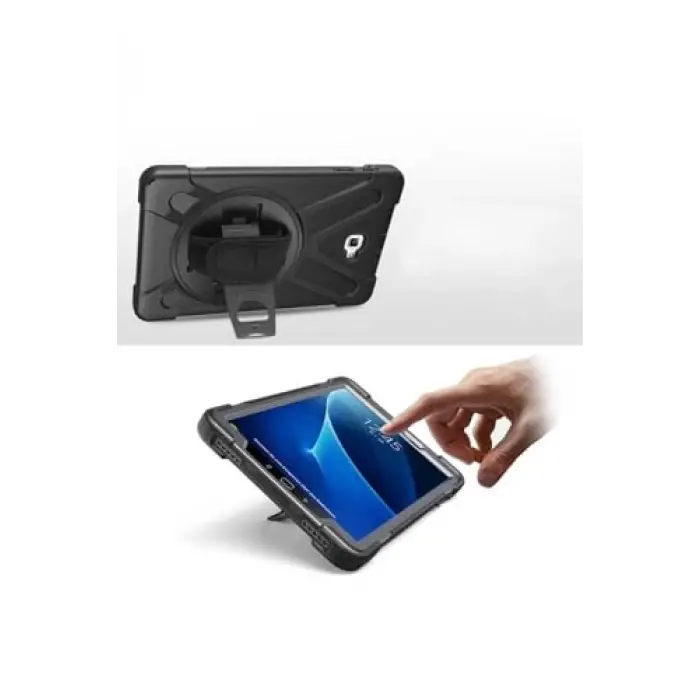Galaxy Tab A T580 10.1 Defender Tablet Silikon - Siyah