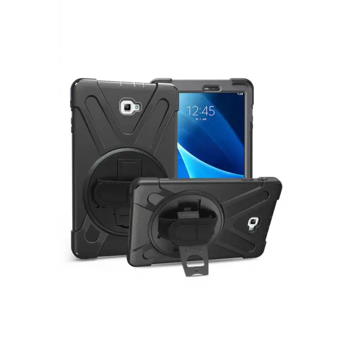 Galaxy Tab A T580 10.1 Defender Tablet Silikon - Siyah