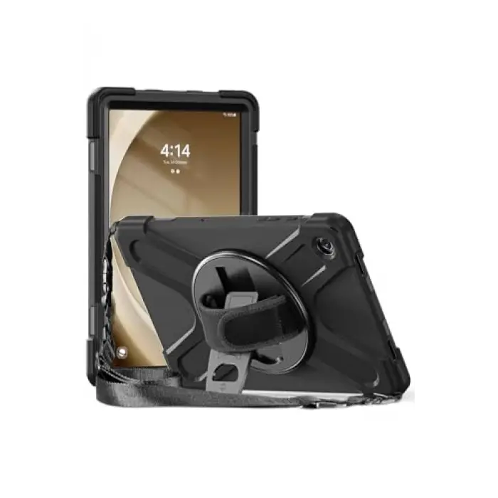 Galaxy Tab A9 Plus Defender silikon tablet kılıf Siyah