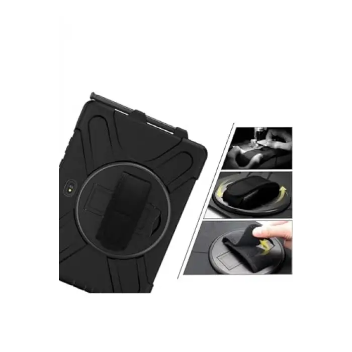 Galaxy Tab Active Pro 10.1 T540 Defender Tablet Silikon - Siyah