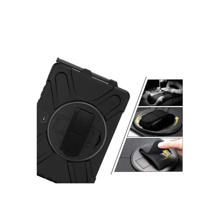 Galaxy Tab Active Pro 10.1 T540 Defender Tablet Silikon - Siyah