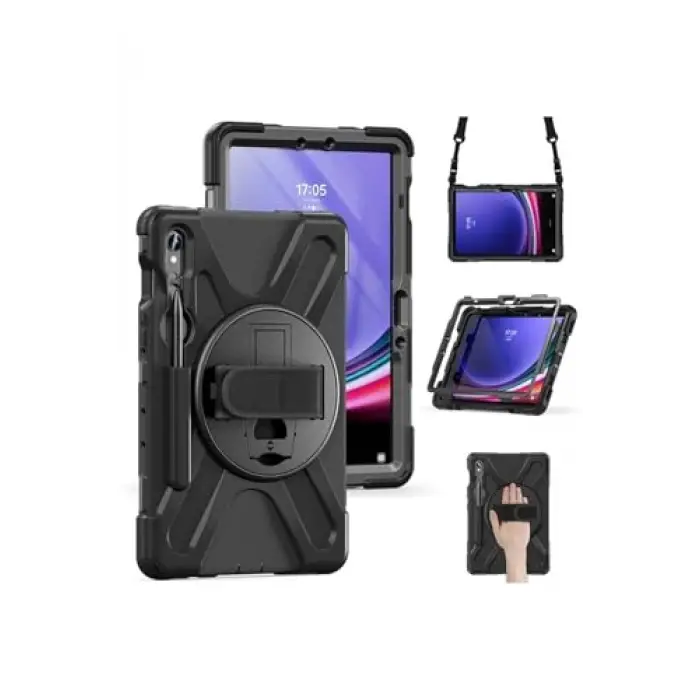 Galaxy Tab S10 Lite Defender Tablet Silikon - Siyah