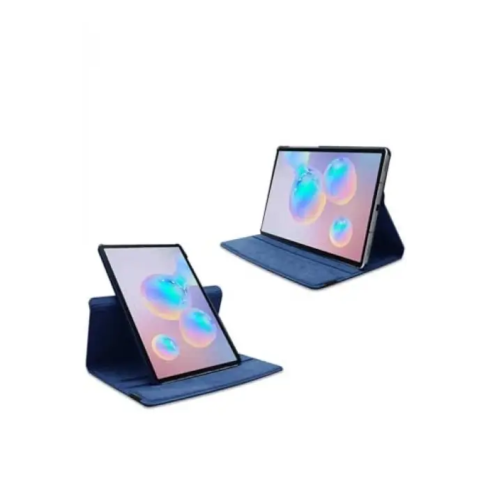 Galaxy Tab S7 T870 ile Uyumlu Dönebilen Standlı Kılıf-Mor 3
