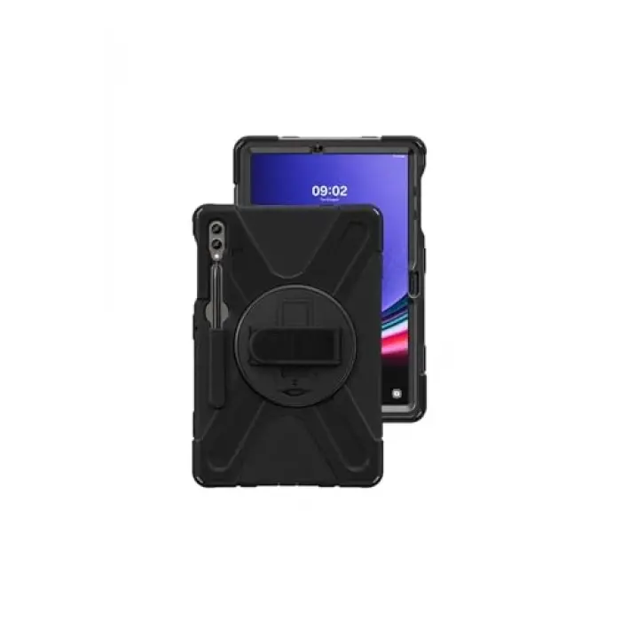 Galaxy Tab S9 FE Plus Defender Tablet Silikon - Siyah