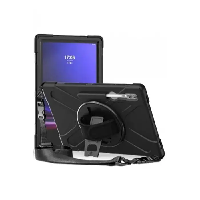 Galaxy Tab S9 Ultra Defender Tablet Silikon - Siyah