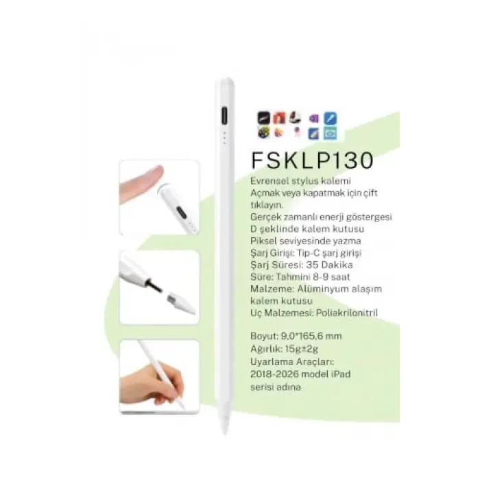 Galaxy Tablet Kalemi Aktif Kapasitif Stylus Pen Tab S10 S9 S8 S7 S6 Lite A9 A8 Uyumlu
