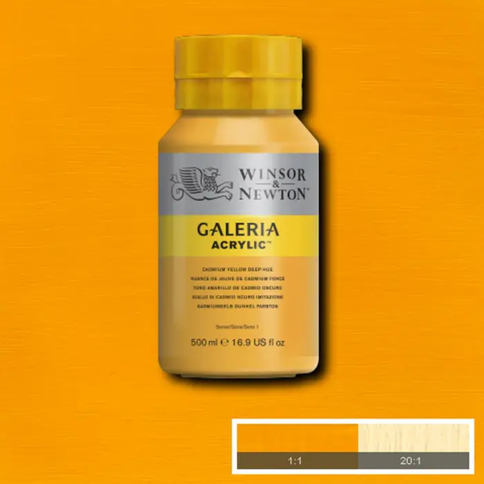 Galeria Akrilik Boya 500 ml Cadmium Yellow Deep Hue