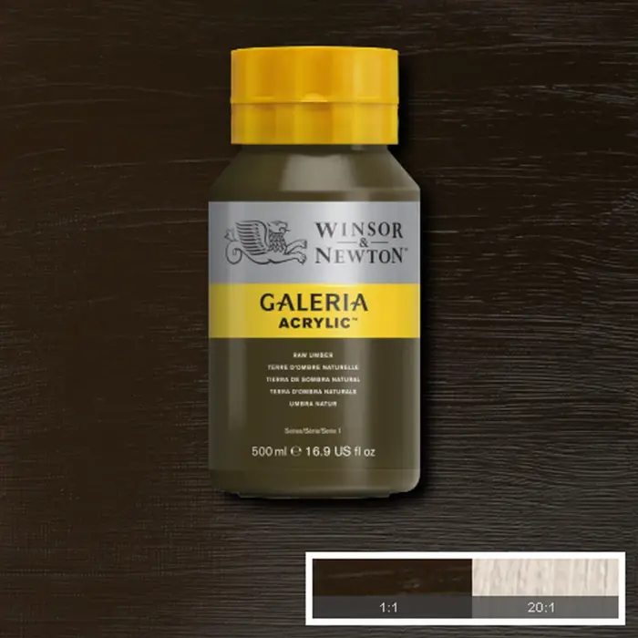 Galeria Akrilik Boya 500 ml Raw Umber