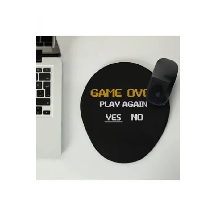 Game Over Tasarımlı Gamer Mouse Altlığı
