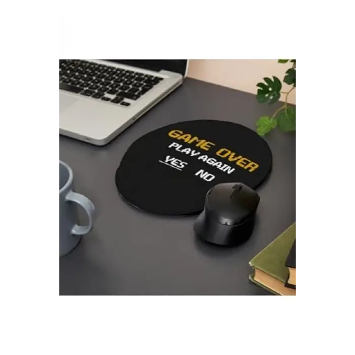 Game Over Tasarımlı Gamer Mouse Altlığı