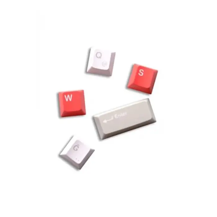 GameRaider Cherry Double Shot PBT (Full Set) Kırmızı Türkçe Keycap Set