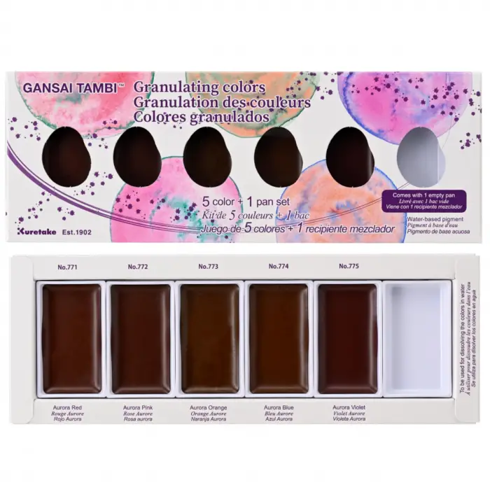 Gansai Tambi (Granulatıng Renkler)