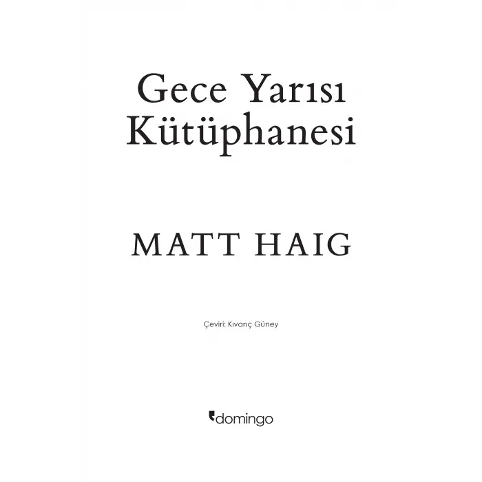 Gece Yarısı Kütüphanesi