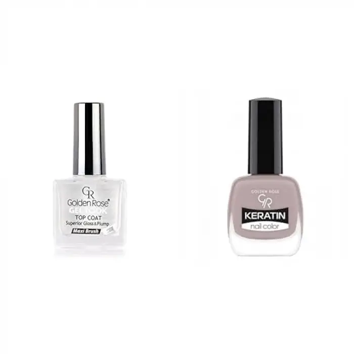 Gel Look Top Coat & Oje Seti