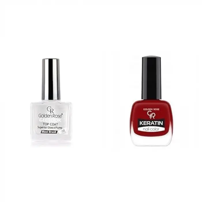 Gel Look Top Coat & Oje Seti
