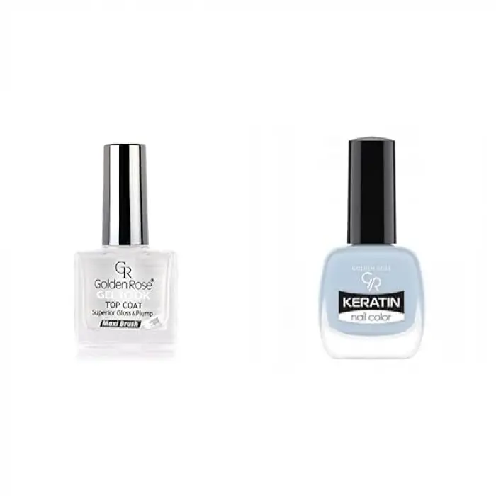 Gel Look Top Coat & Oje Seti