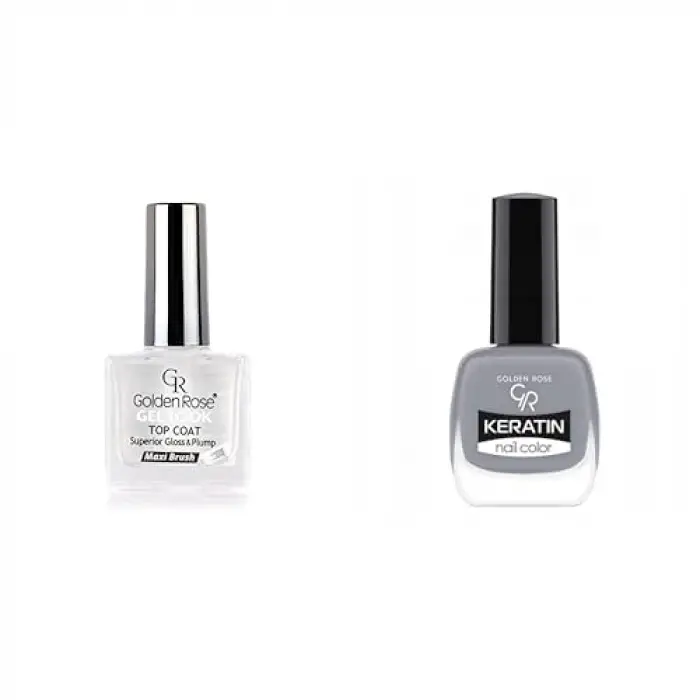 Gel Look Top Coat & Oje Seti