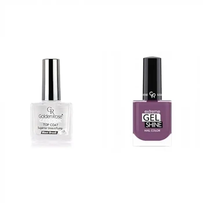 Gel Look Top Coat & Oje Seti