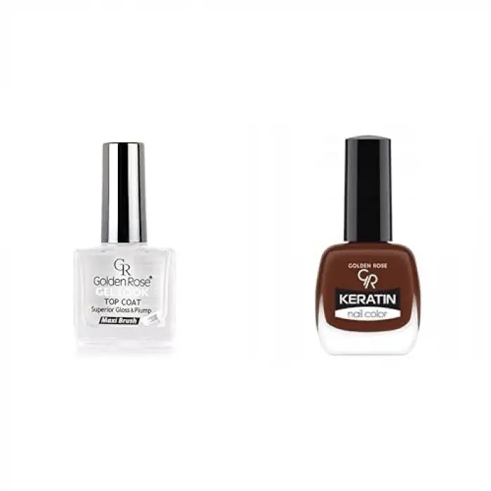 Gel Look Top Coat & Oje Seti