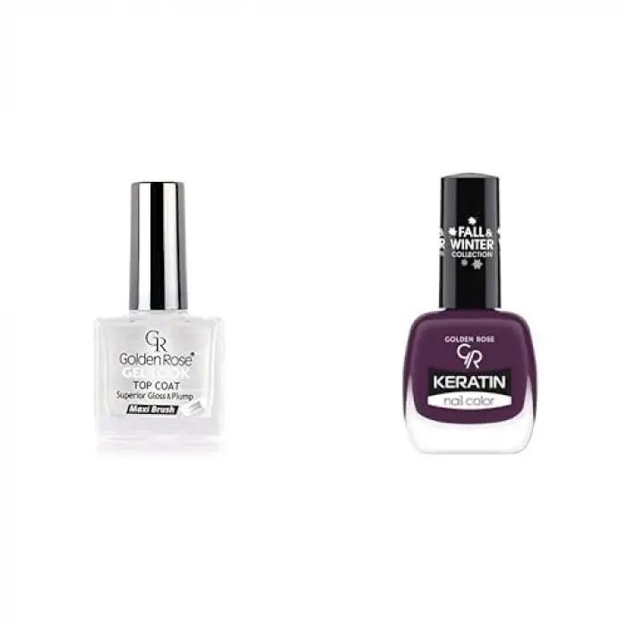Gel Look Top Coat & Oje Seti