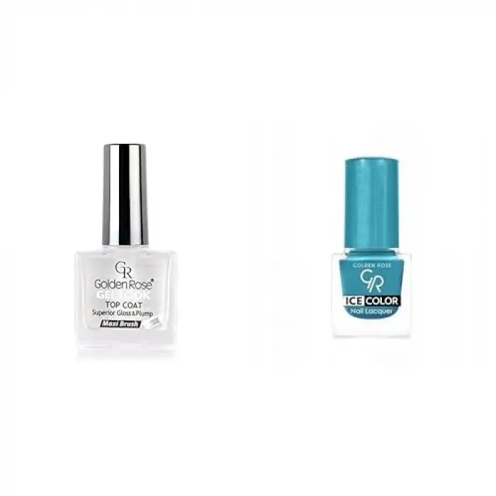 Gel Look Top Coat & Oje Seti